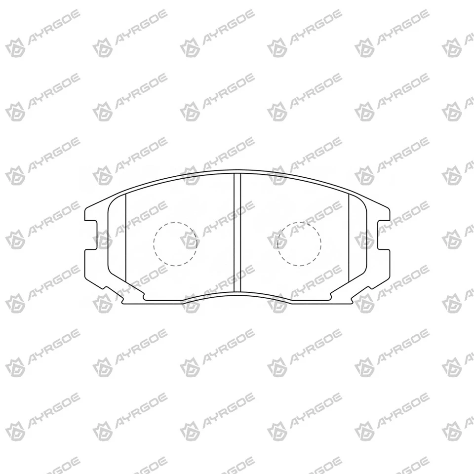 D0037H Pad Brek untuk Toyota Cami J122E