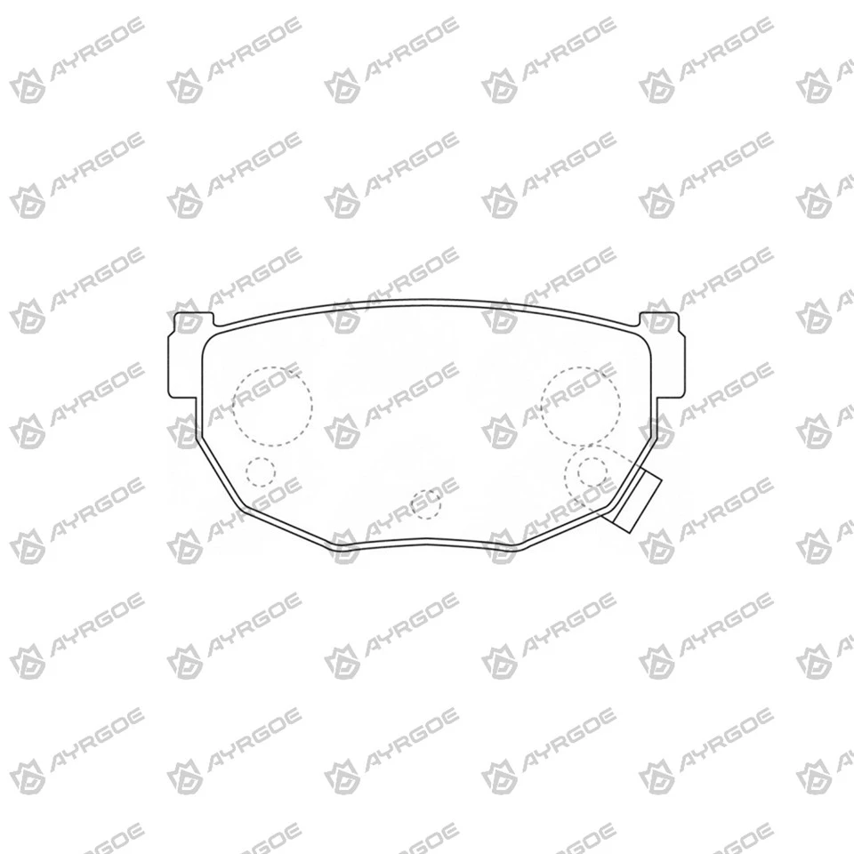 D1015 Pad Brek untuk VW Golf Estate/Varian BA5