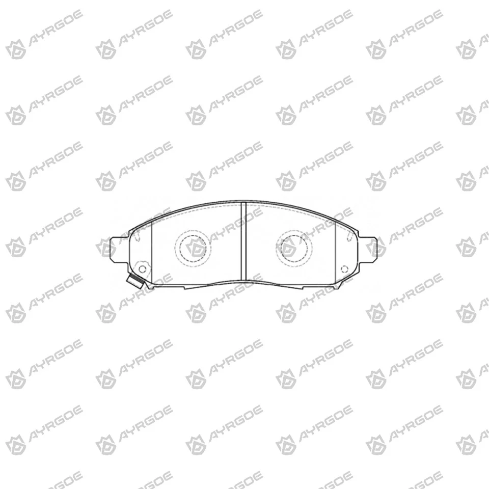 D1297MH Pad Brek untuk Nissan