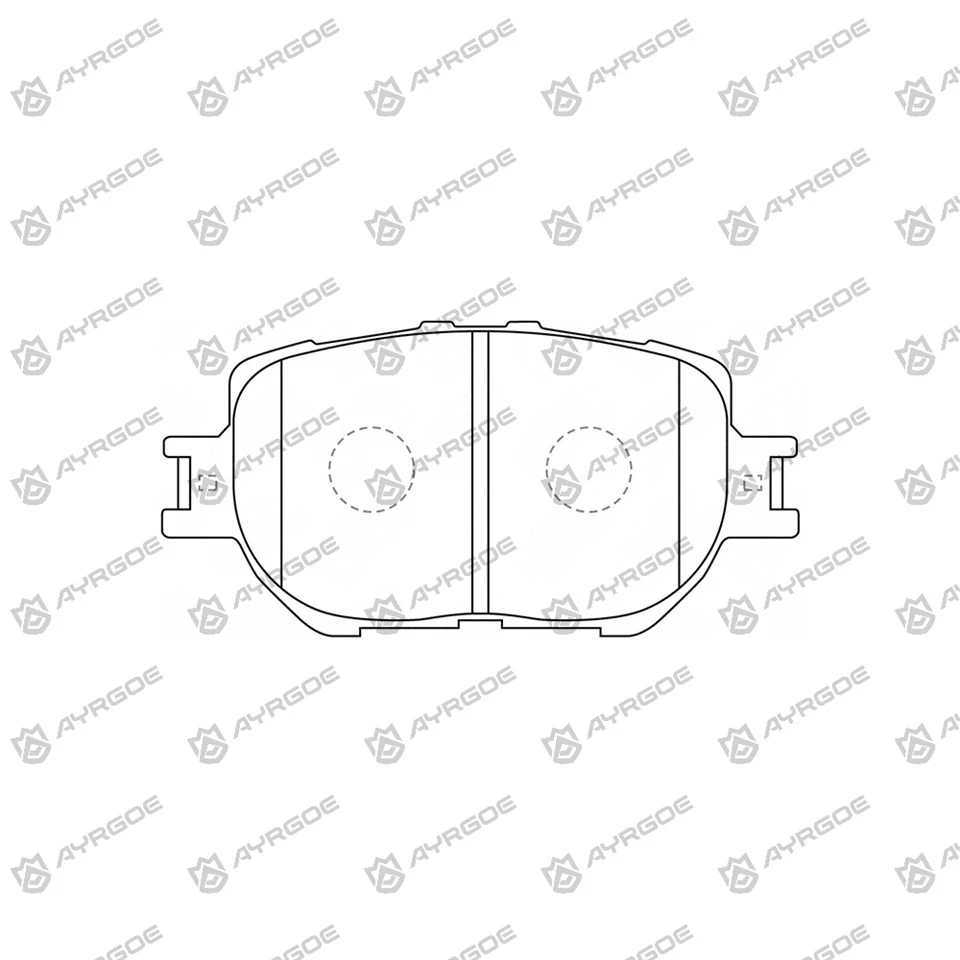 D2242 Pad Brek untuk Toyota