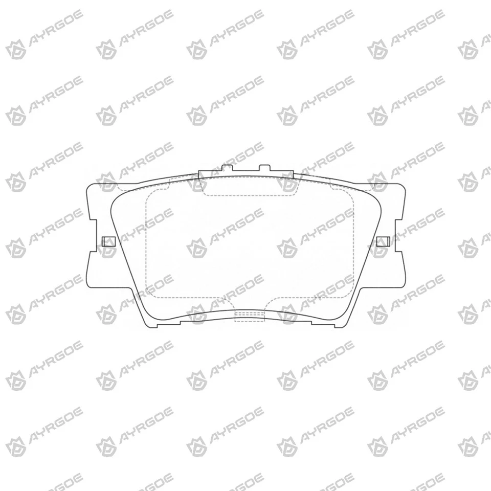 D2269H Pad Brek untuk Lexus ES ASV60