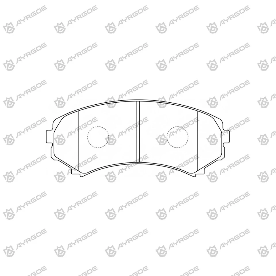 D3112 Pad Brek untuk Mitsubishi Pajero Sport K94W