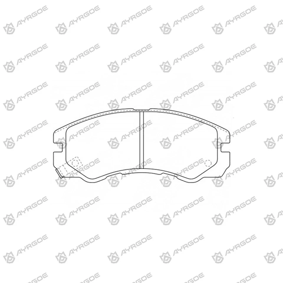 D4031 Pad Brek untuk VW Golf 1J1