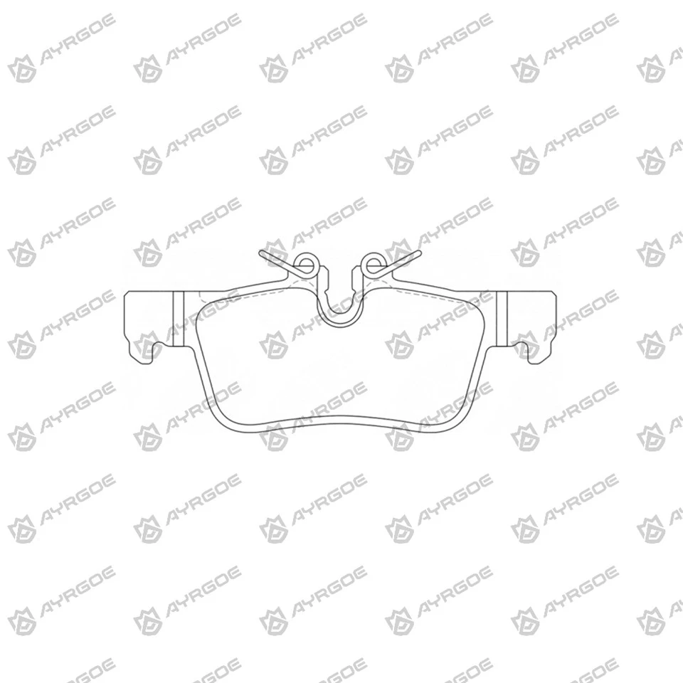 PN0651 Pad Brek untuk BMW 118I F52