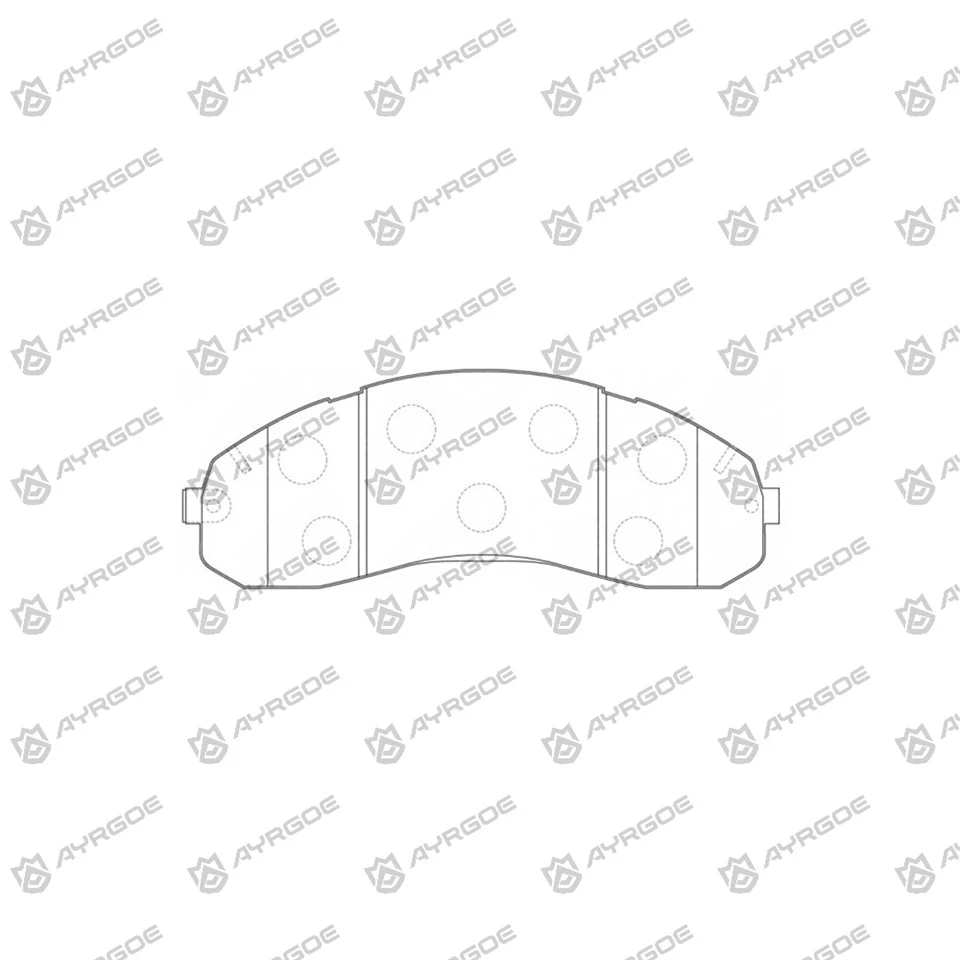 PN13053 Pad Brek untuk Kia Bongo K70p, K78p
