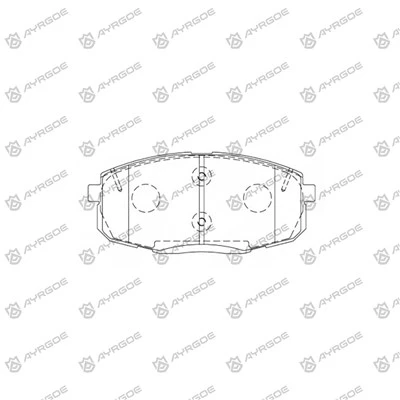 D11257MH Pad Brek untuk Hyundai Creta GSB