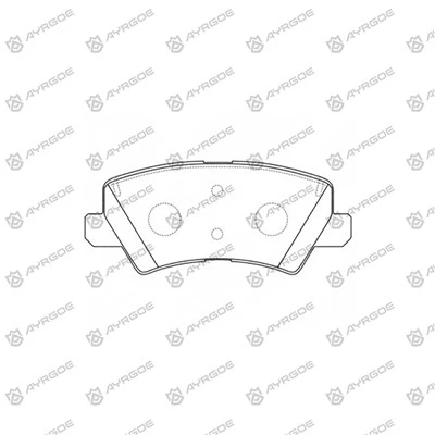 D11409mh Pad Brek untuk Kia Picanto JA