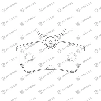 D20009H Pad Brek untuk Ford Focus DFW