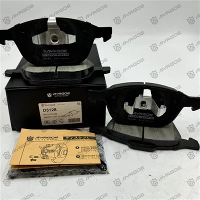 D3128 Pad Brek untuk Mazda