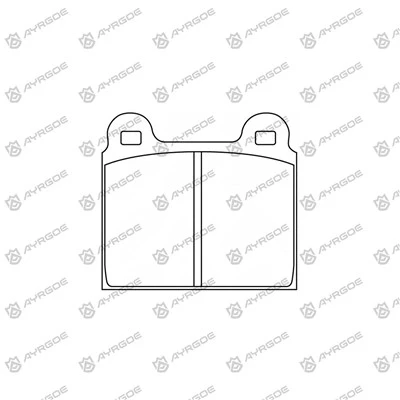 PN0015 Pad Brek untuk VW Bora 1J2